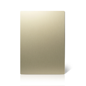 Placa de alum&iacute;nio anodizado com jato de areia para colora&ccedil;&atilde;o eletrol&iacute;tica