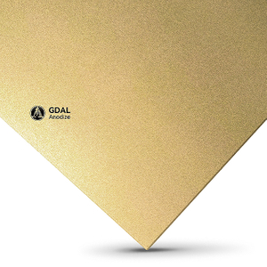 Bobina de aluminio anodizado arenado, coloraci&oacute;n electrol&iacute;tica para aplicaciones de fachada